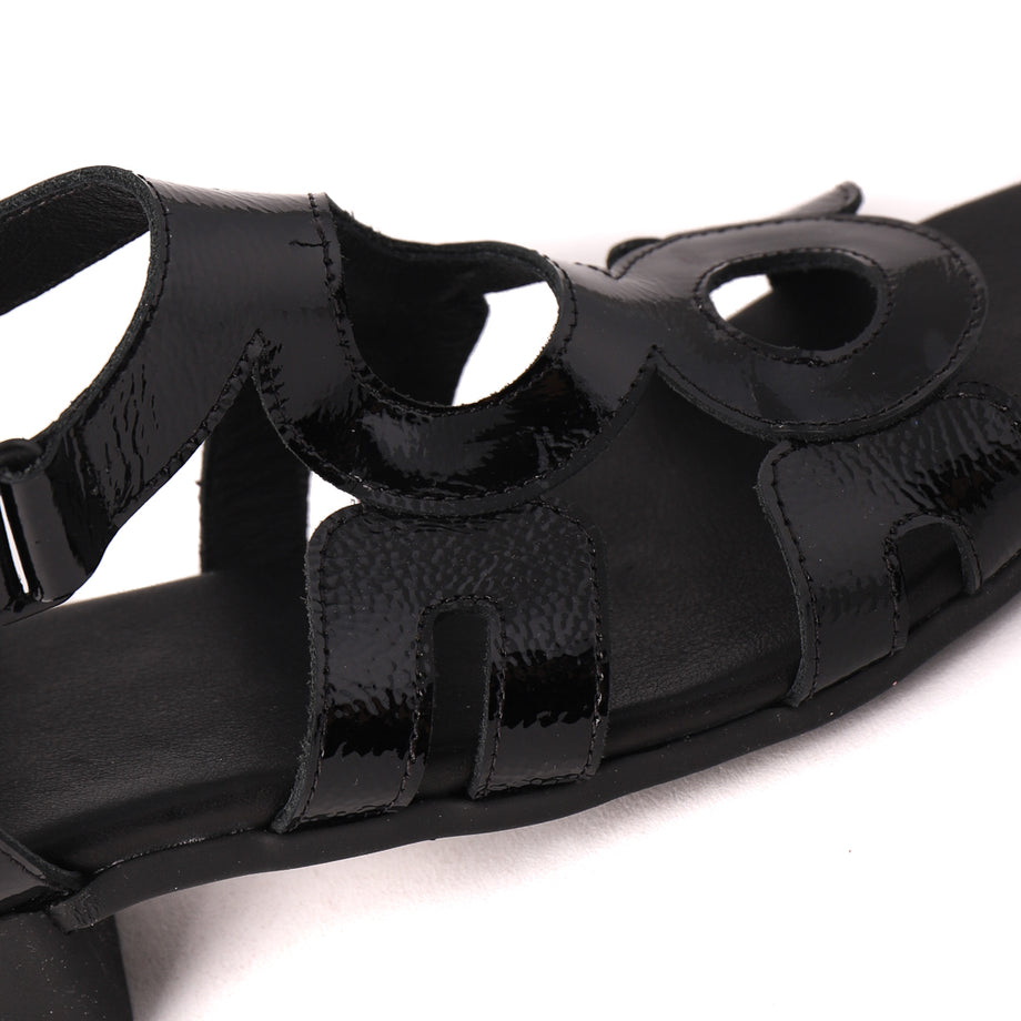 TINOHA Black Patent Leisures