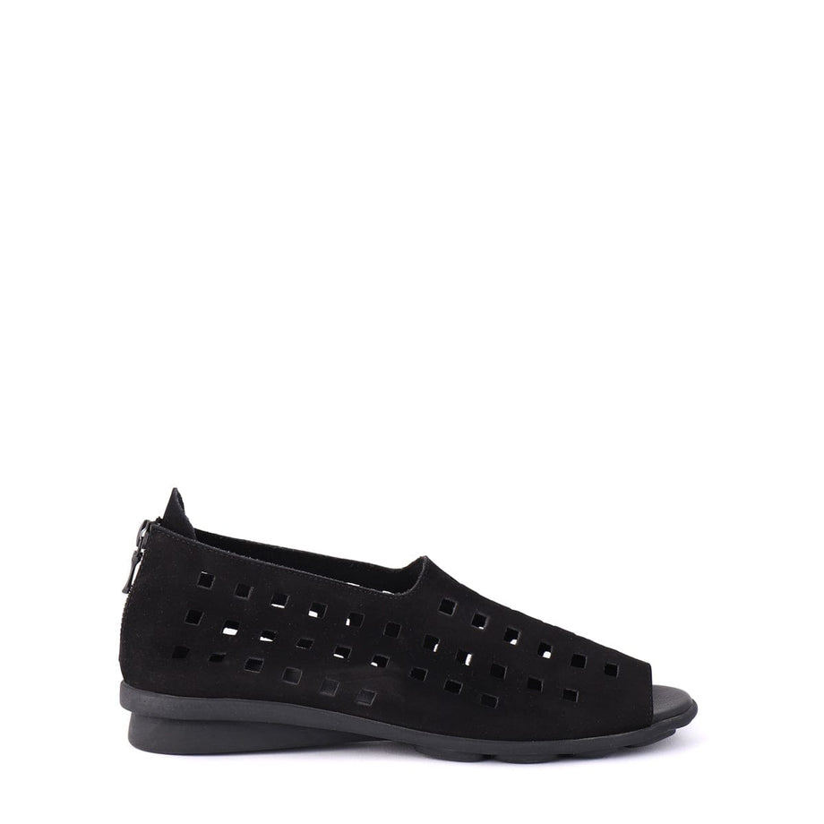 DRICK Black Nubuck Leisures