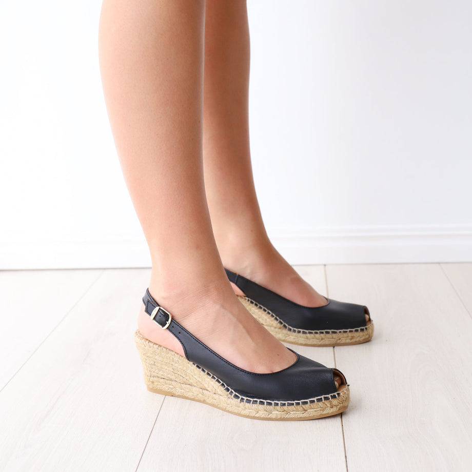 Toni pons black store espadrilles