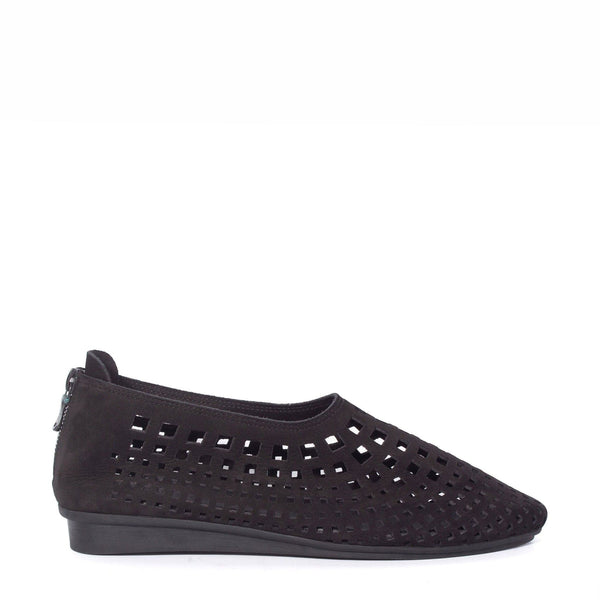 NIRICK Black Nubuck Leisures